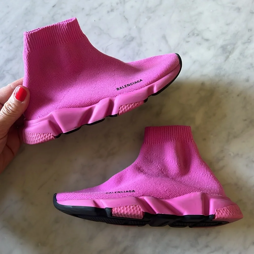 Balenciaga girls sock sneakers size 10-11 - Picture 8 of 8